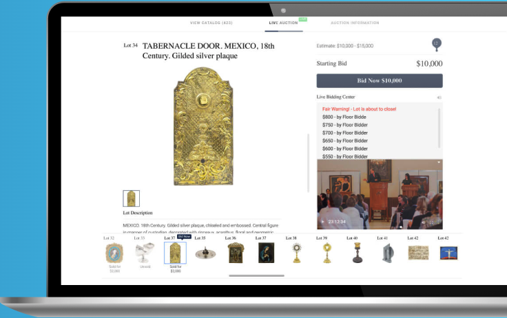 screenshot of Bidsquare Cloud